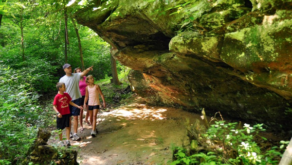 HIKING AT PATOKA LAKE