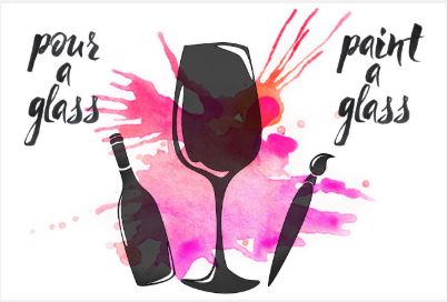 Pour a Glass Paint a Glass